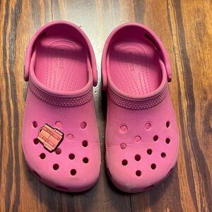 CROCS Kids Vibrant Pink Water Shoes